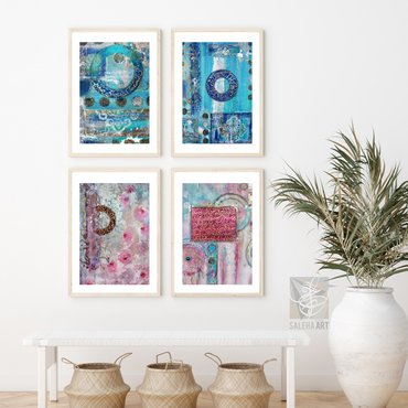 Blessings Art Bundle (Colour) | Dua for Children, Spouses & Parents. Ayat ul Kursi