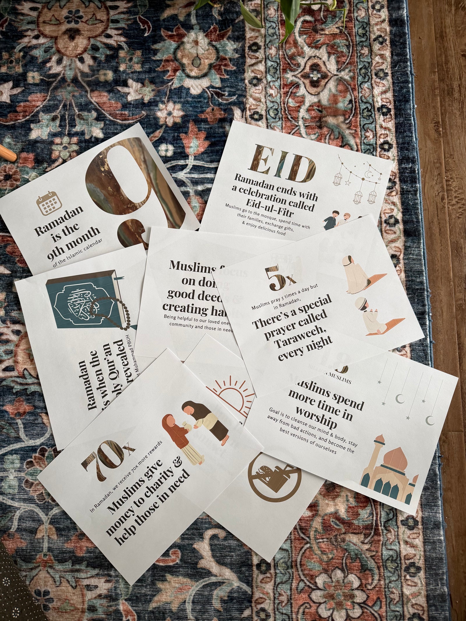 What is Ramadan? Posters, free printable Islamic art by Saleha Contractor
