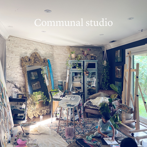 Saleha Contractor's research and studio process for the Seerah collection