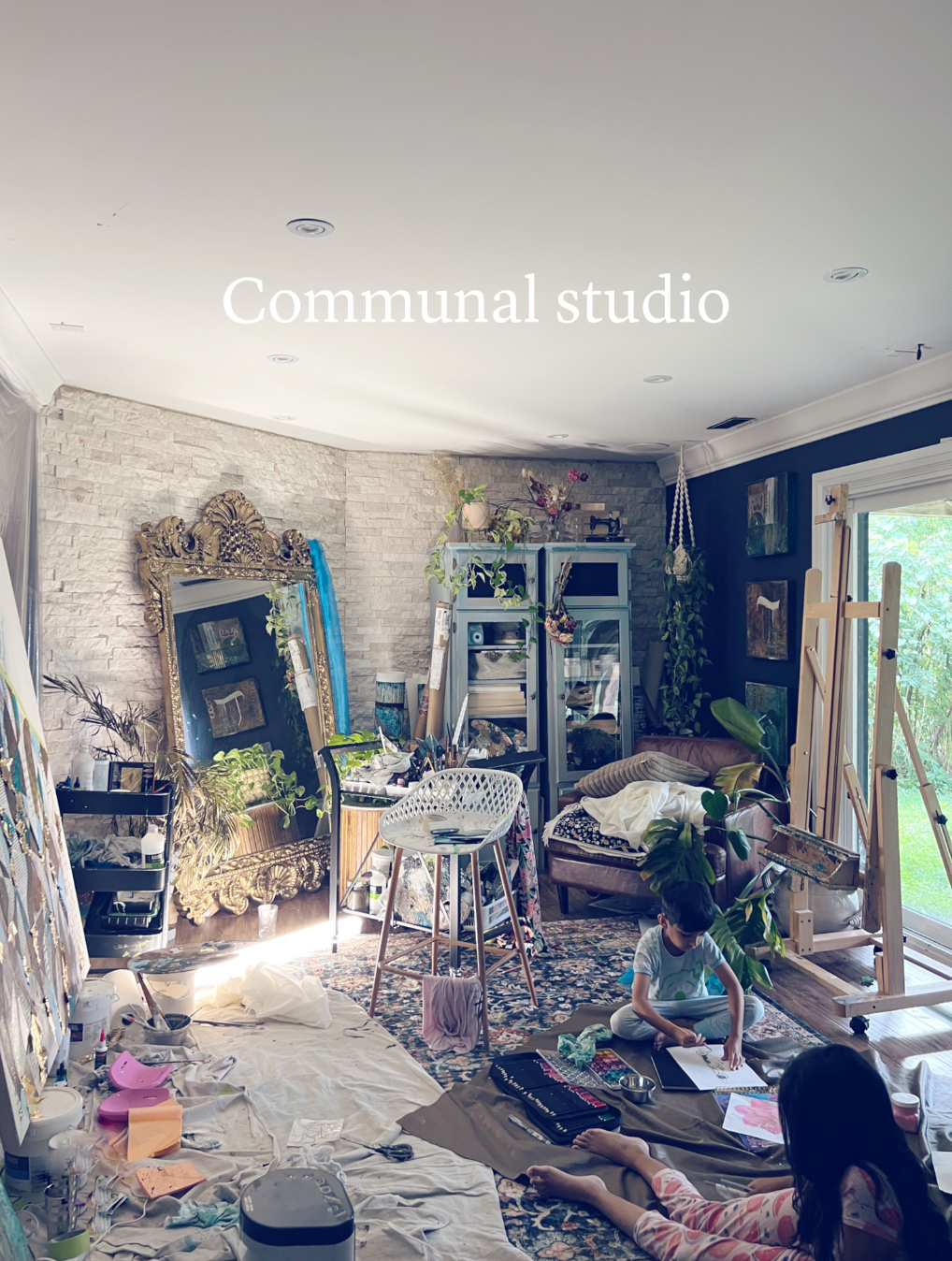 Community Islamic art project with Saleha Contractor