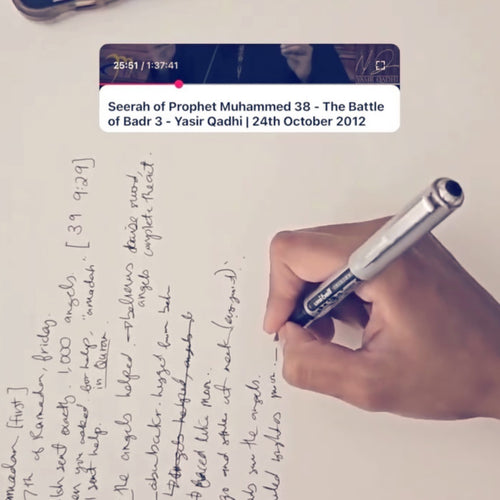 Saleha Contractor's research and studio process for the Seerah collection