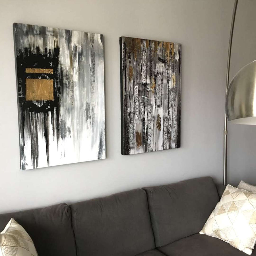 Power of Dua print in a client home