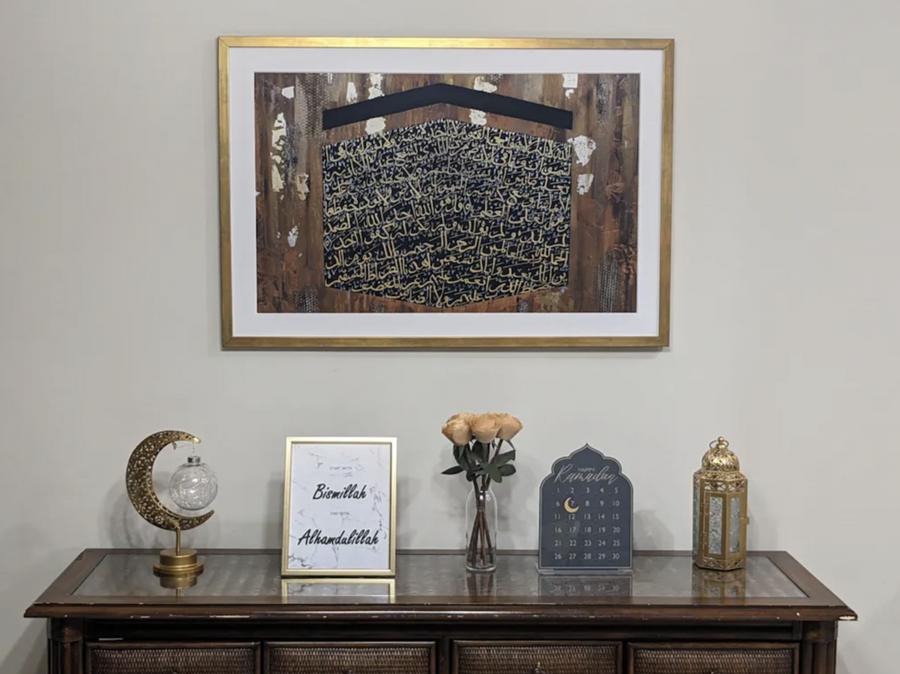 Raining Mercy print in a client home