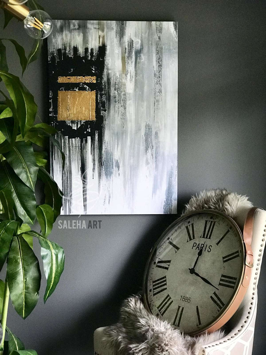 Holy Tears print in a client home
