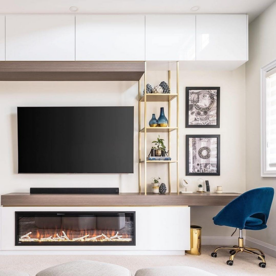 Coolness of Eyes print in a client home