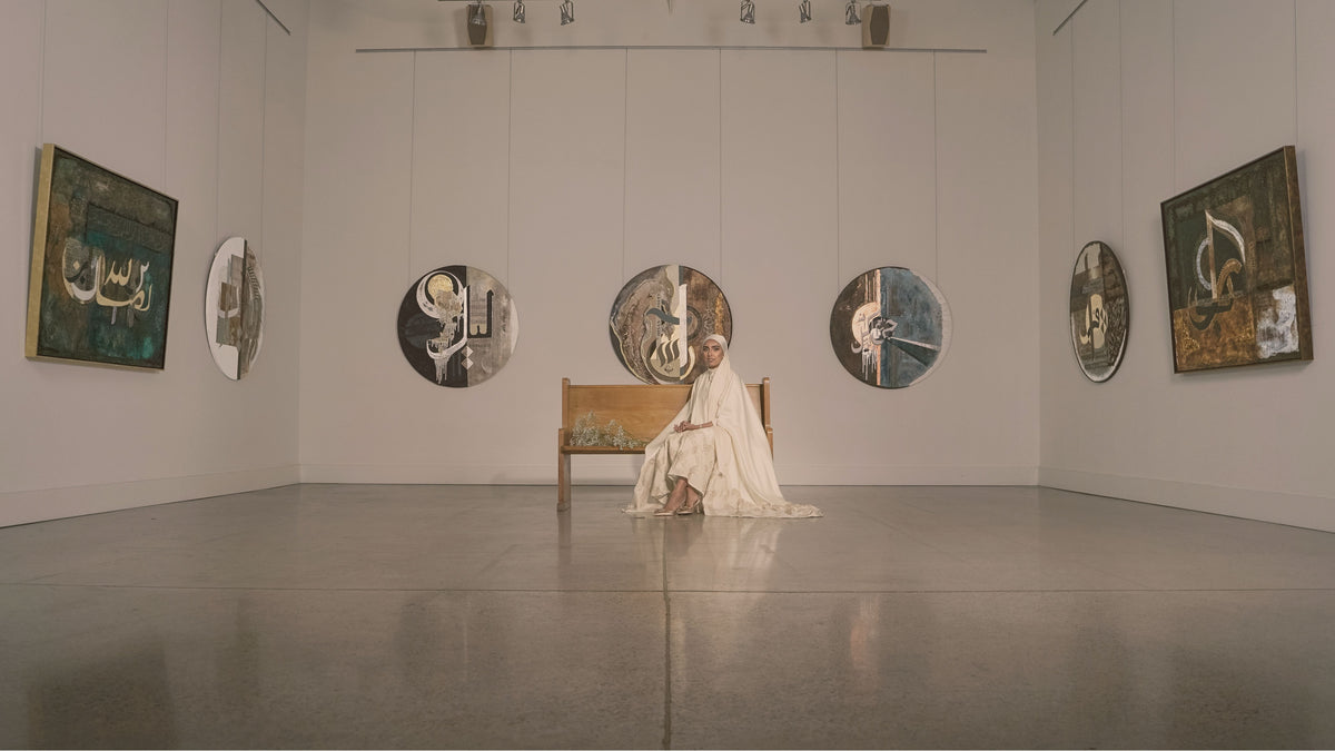 Muslim artist Saleha Contractor